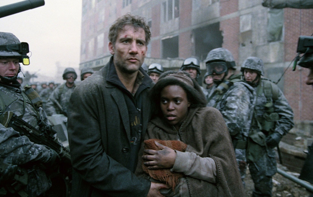 A frame of Children of Men.