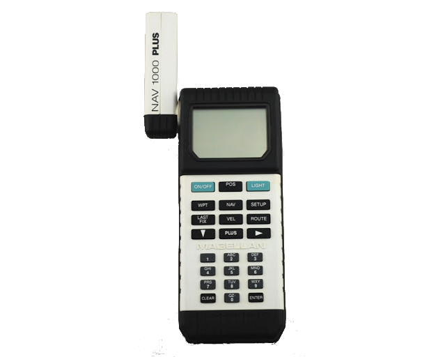 An image of an handheld GPS.