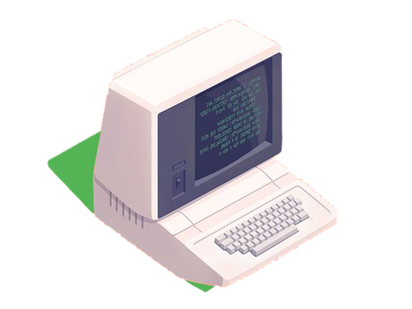 An image of old computers.